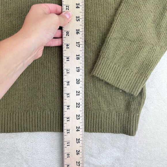 Roole Sweater Women’s XXL Pink Green Oversized Color Block Viscose Boxy - Picture 8 of 9